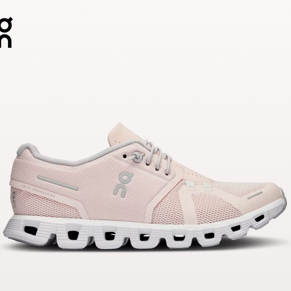 Pink Cloud 5 On Cloud Shoes - Picture 3 of 5